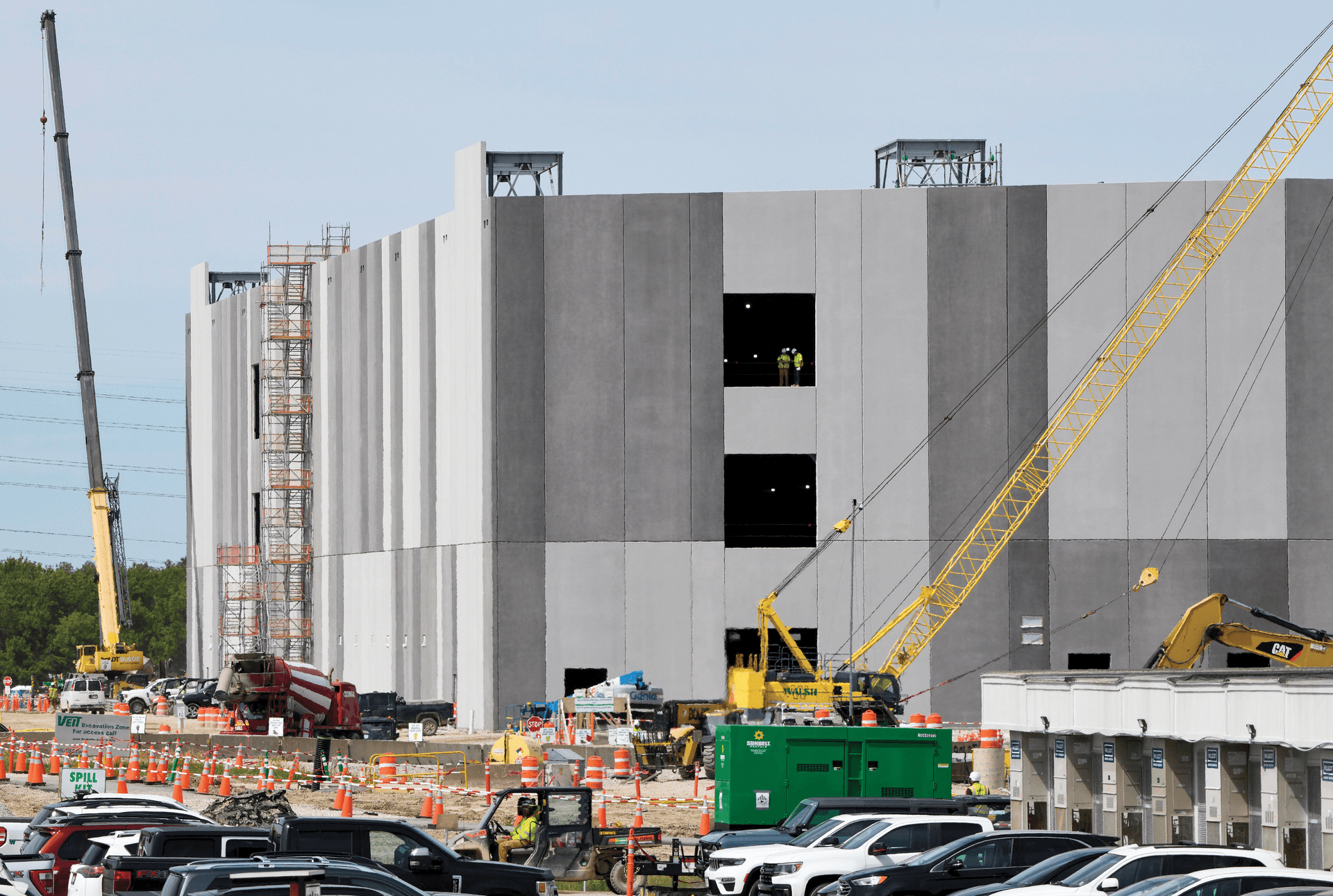 Data center concrete packages - Commercial concrete contractors in Rowlett, TX