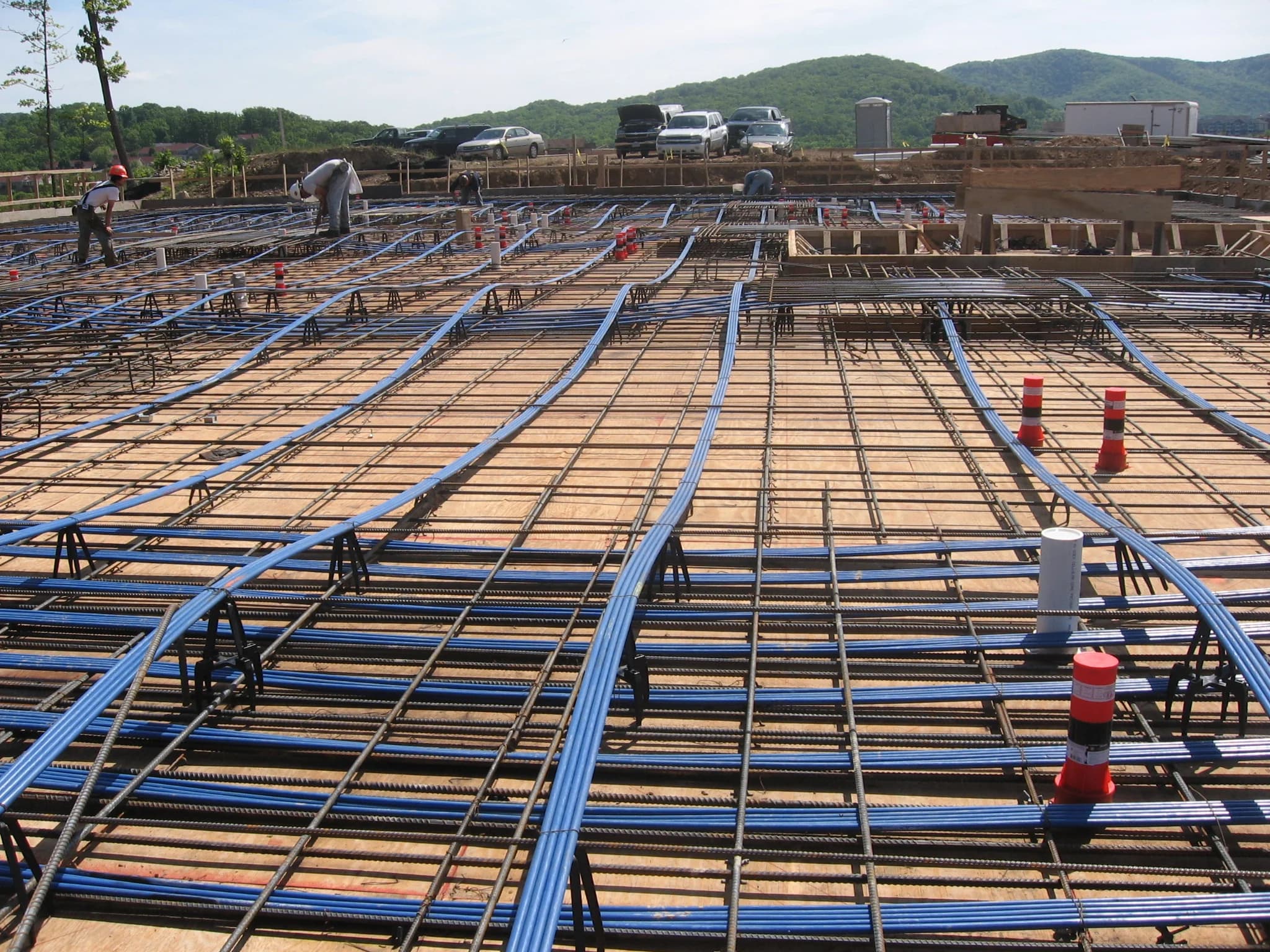 Post-Tensioned Podium Slabs concrete construction services